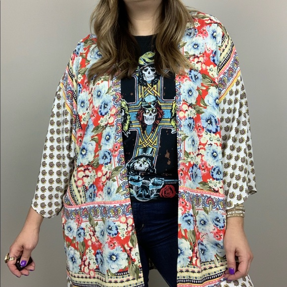 Dream In Color Kimono Umgee Plus Size XL - Picture 8 of 8